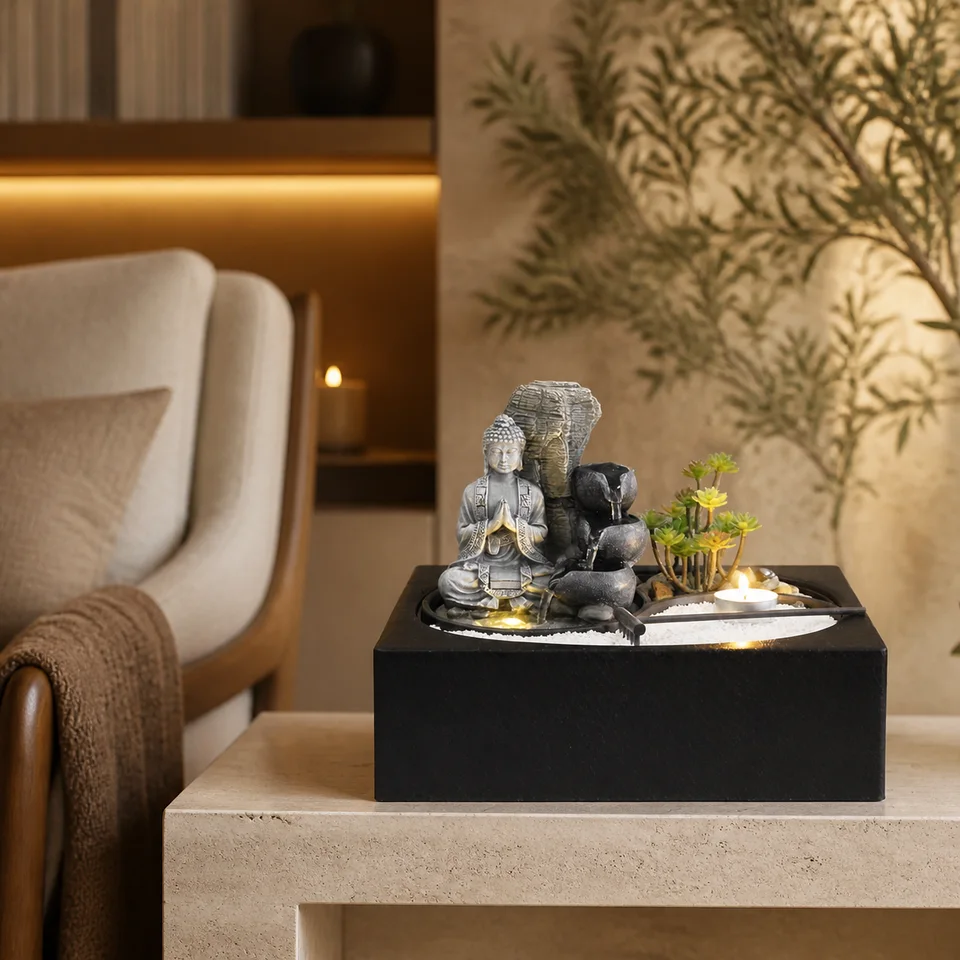 Buddha Pebble Zen Garden, model LR62919