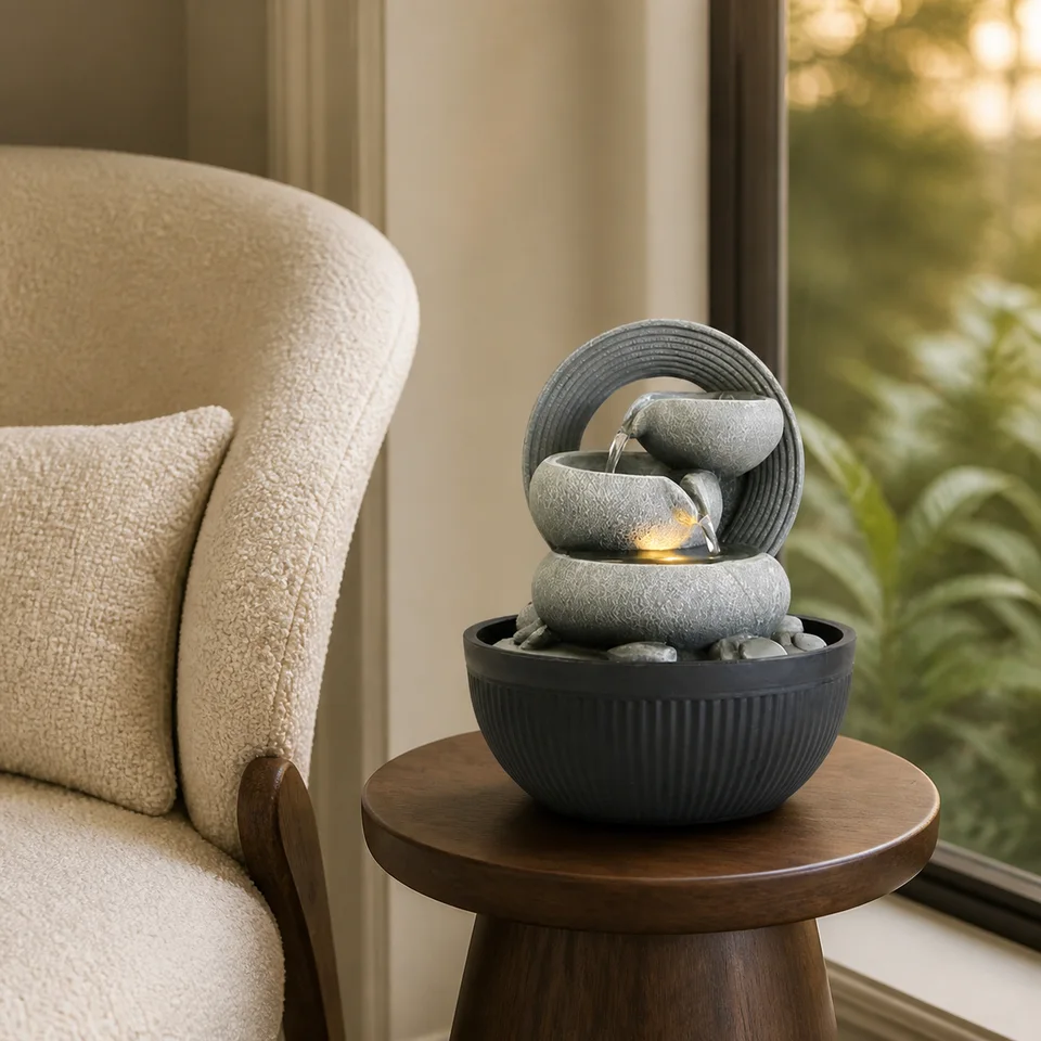 Circular Bowl Cascade, model LR62953