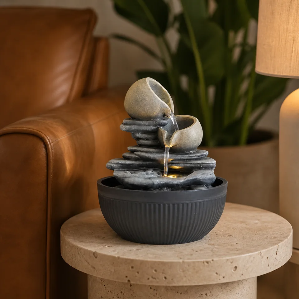 Pot and Slate Cascade, model LR62954