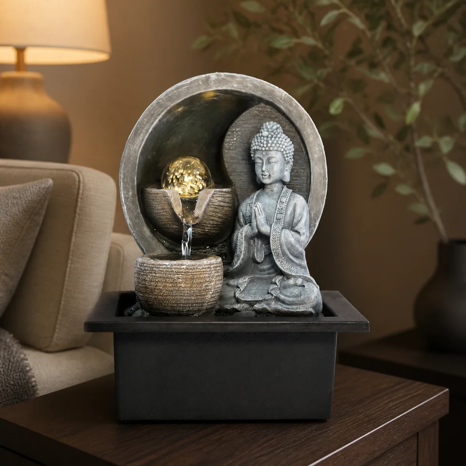 Moon Buddha Fountain, model LR63127